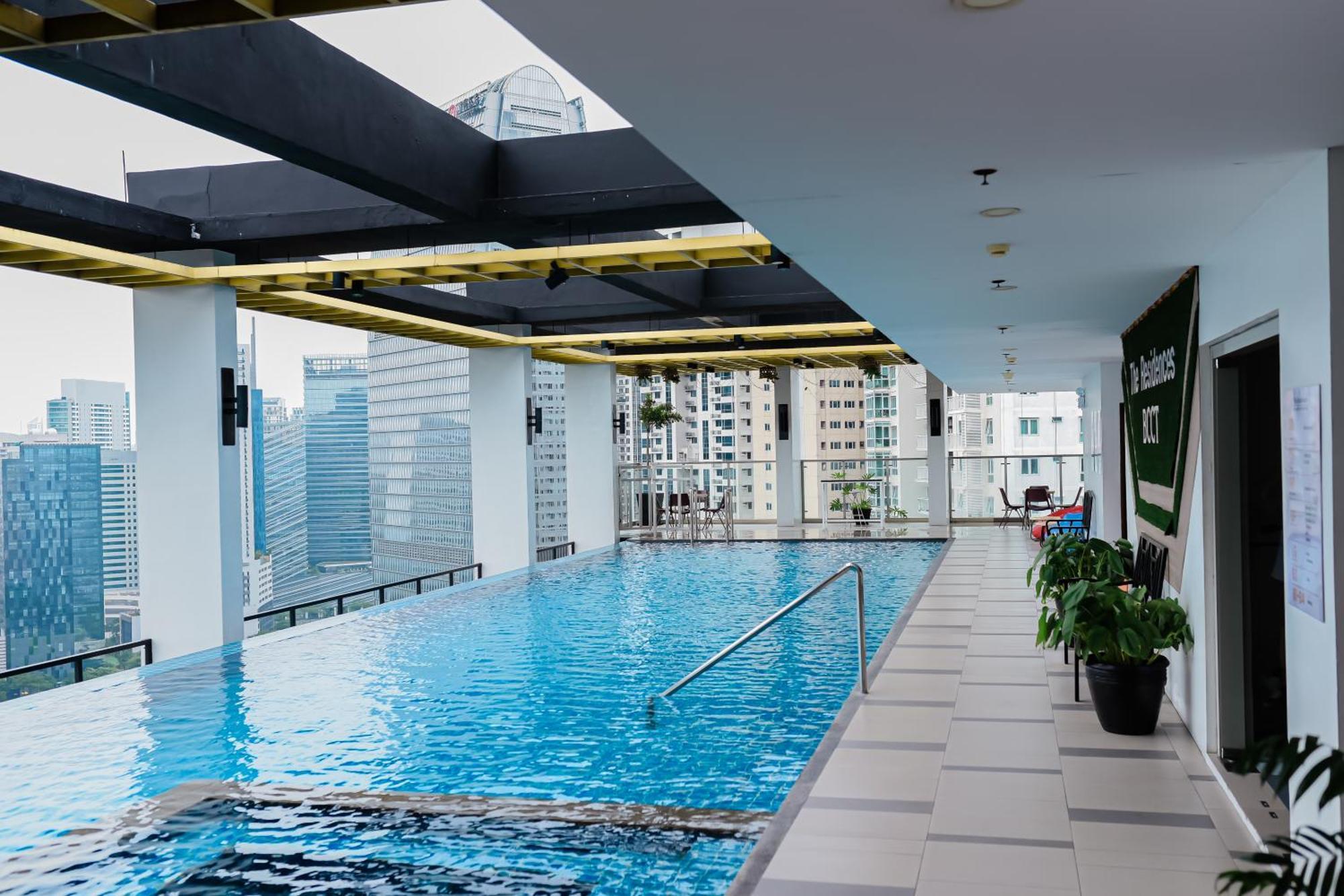 Luxe Suite At Bcct - Bgc'S Prime Studio - Gym, Infinity Pool With Breathtaking Skyline View Тагиг Экстерьер фото